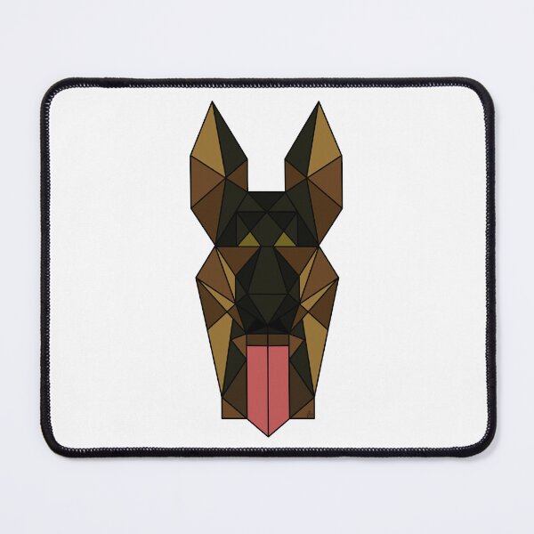 Item preview, German Shepherd - Geometric Abstract Art designed and sold by James Bogner.