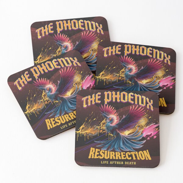 Item preview, The Phoenix resurrection life after death. designed and sold by GnDApparelShop.