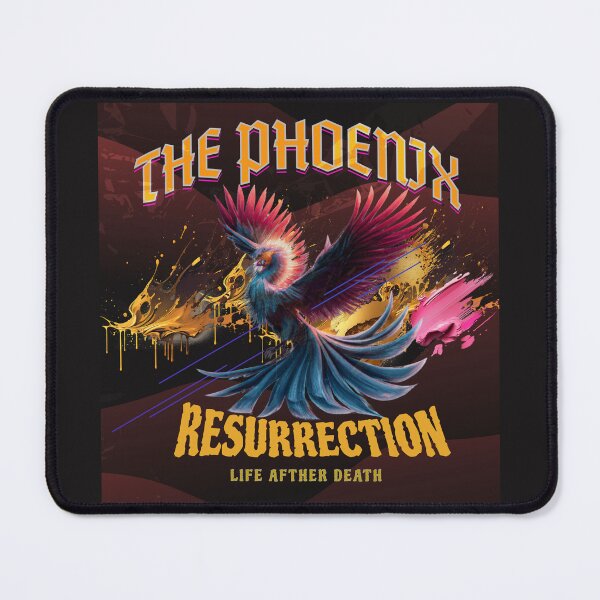 Item preview, The Phoenix resurrection life after death. designed and sold by GnDApparelShop.