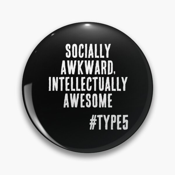 Item preview, Enneagram Type 5 Funny Quote Socially Awkward Intellectually Awesome The Investigator The Observer designed and sold by JapanBubble.