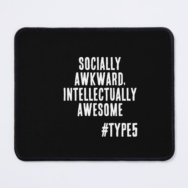 Item preview, Enneagram Type 5 Funny Quote Socially Awkward Intellectually Awesome The Investigator The Observer designed and sold by JapanBubble.
