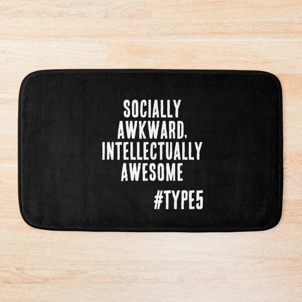 Item preview, Enneagram Type 5 Funny Quote Socially Awkward Intellectually Awesome The Investigator The Observer designed and sold by JapanBubble.