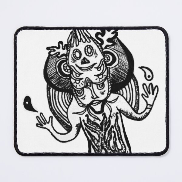 Item preview, Yin Yang Master, character design, face art designed and sold by Majnun Drawings.