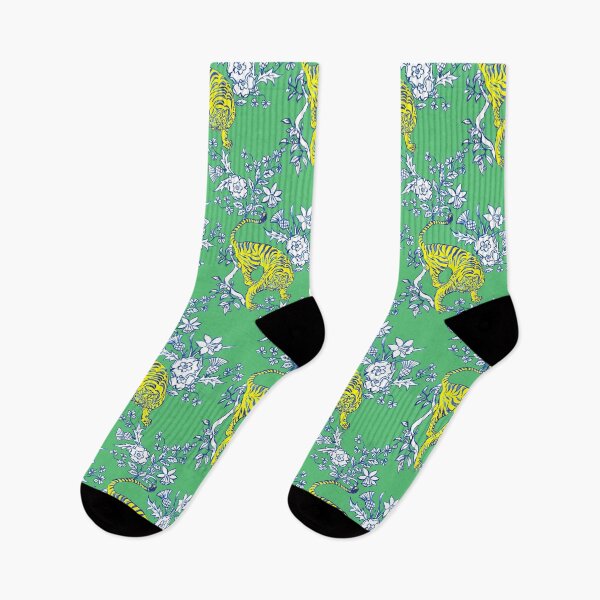 Item preview, Bengal tiger, tiger ,animal ,African ,safari ,flowers  ,vivid ,floral ,botanical ,garden designed and sold by letsgow8th.