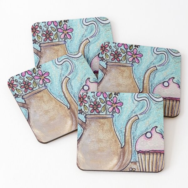 Item preview, Cupcakes and Cuppas designed and sold by WiseArtyAnswers.