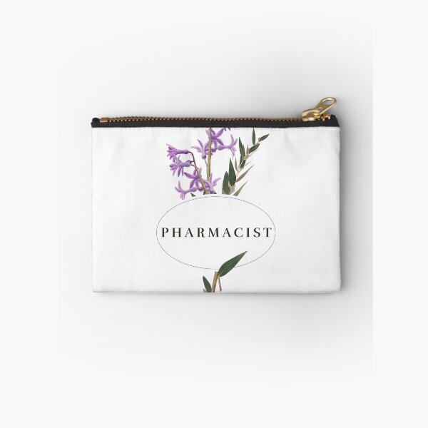 Item preview, Pharmacist Pretty Purple Flower Design designed and sold by PharmDLight.