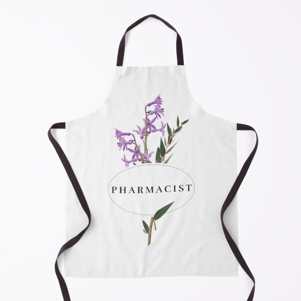 Item preview, Pharmacist Pretty Purple Flower Design designed and sold by PharmDLight.