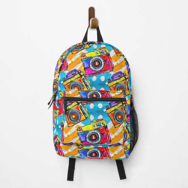 Item preview, Retro Pop Art Camera Pattern designed and sold by GooGooPop.