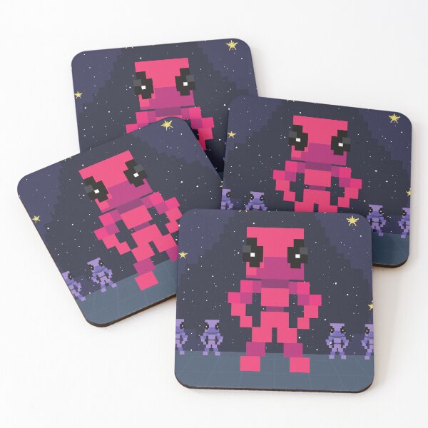 Item preview, Retro Game Envadors throw blanket designed and sold by chigara.