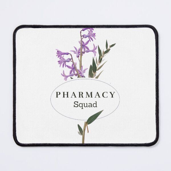 Item preview, Pharmacy Squad Pretty Purple Flower Design designed and sold by PharmDLight.