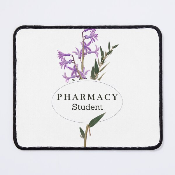 Item preview, Pharmacy Student Pretty Purple Flower Design designed and sold by PharmDLight.