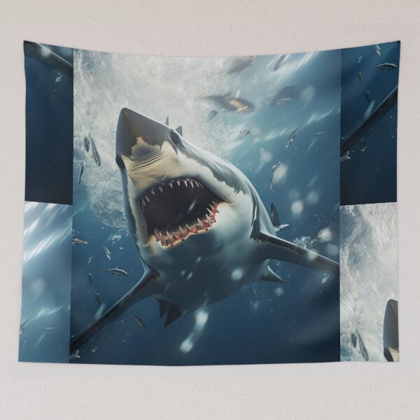 Item preview, Shark Attack: Fearsome Ocean Encounter designed and sold by Piotrek0001.