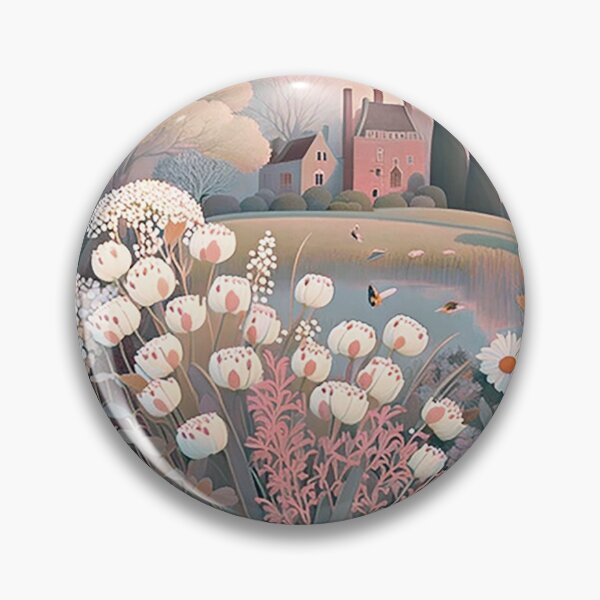 Item preview, Ephemeral Blooms: Delicate, Ever-Changing Floral Shapes in a Gentle Loop designed and sold by PaintbrushPlace.