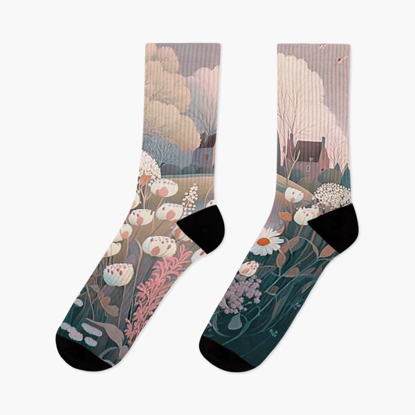 Item preview, Ephemeral Blooms: Delicate, Ever-Changing Floral Shapes in a Gentle Loop designed and sold by PaintbrushPlace.