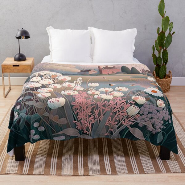 Item preview, Ephemeral Blooms: Delicate, Ever-Changing Floral Shapes in a Gentle Loop designed and sold by PaintbrushPlace.