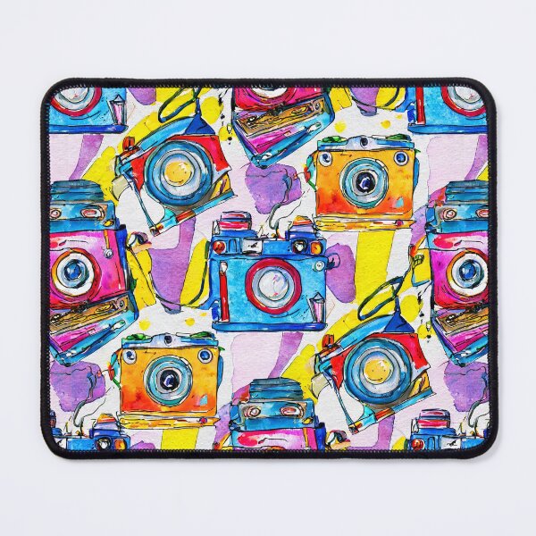 Item preview, Colourful Retro Camera Pattern designed and sold by GooGooPop.