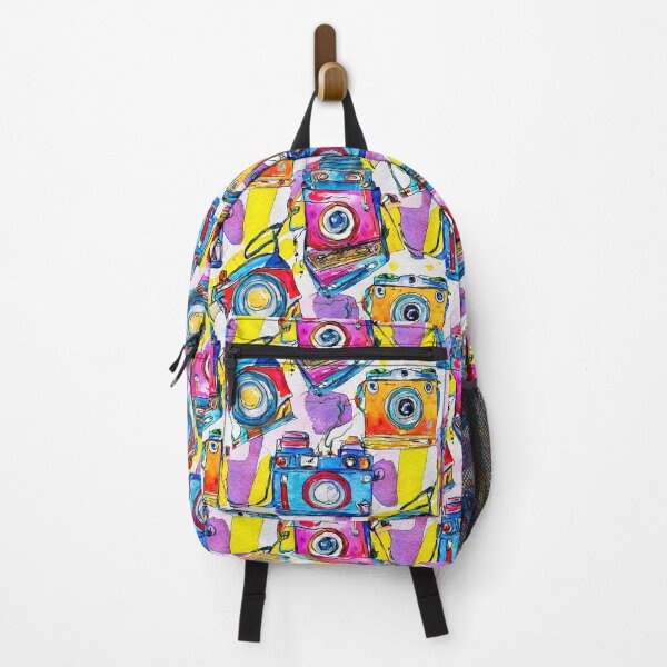 Item preview, Colourful Retro Camera Pattern designed and sold by GooGooPop.