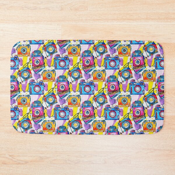 Item preview, Colourful Retro Camera Pattern designed and sold by GooGooPop.