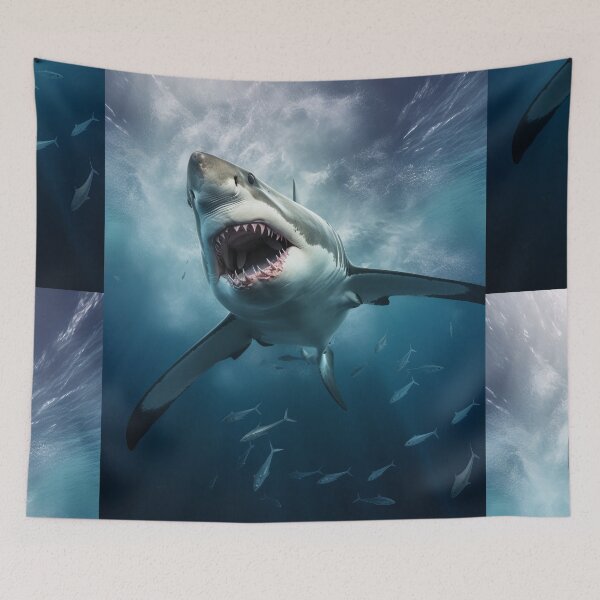 Item preview, Shark Attack: Fearsome Ocean Encounter designed and sold by Piotrek0001.