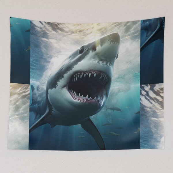Item preview, Shark Attack: Fearsome Ocean Encounter designed and sold by Piotrek0001.