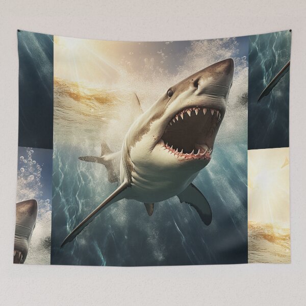 Item preview, Shark Attack: Fearsome Ocean Encounter designed and sold by Piotrek0001.