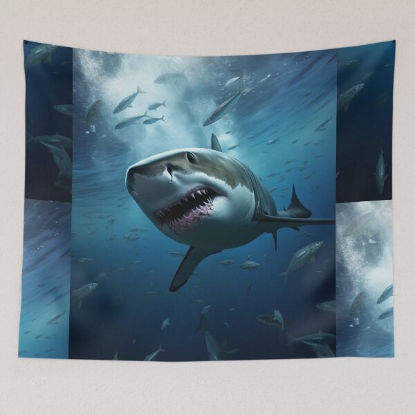 Item preview, Shark Attack: Fearsome Ocean Encounter designed and sold by Piotrek0001.