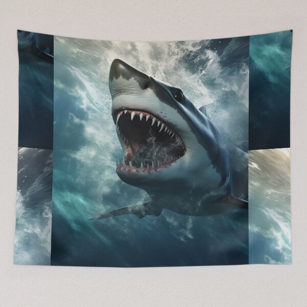 Item preview, Shark Attack: Fearsome Ocean Encounter designed and sold by Piotrek0001.