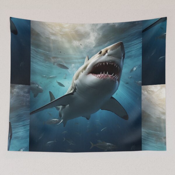Item preview, Shark Attack: Fearsome Ocean Encounter designed and sold by Piotrek0001.
