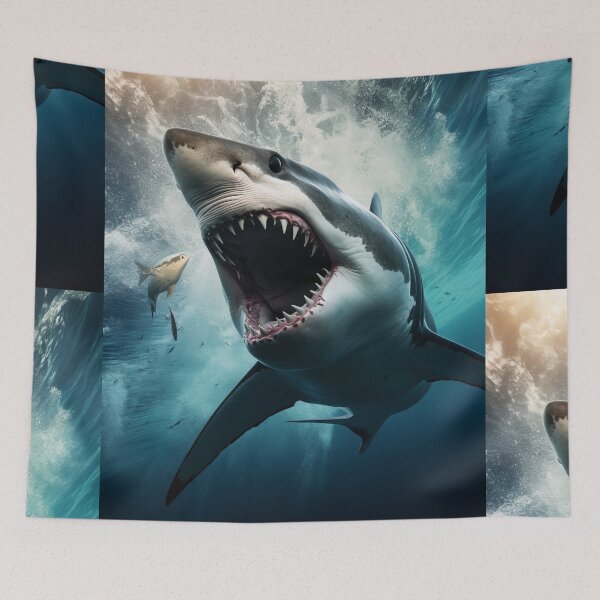 Item preview, Shark Attack: Fearsome Ocean Encounter designed and sold by Piotrek0001.