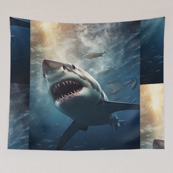 Item preview, Shark Attack: Fearsome Ocean Encounter designed and sold by Piotrek0001.