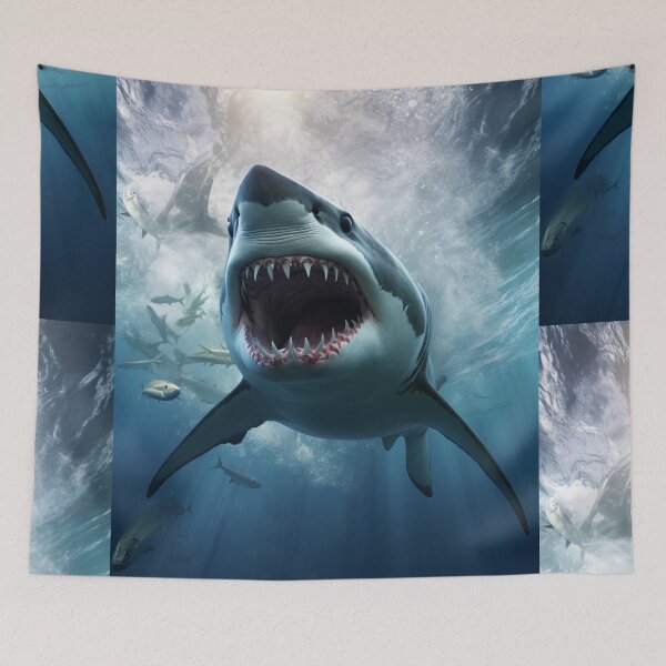Item preview, Shark Attack: Fearsome Ocean Encounter designed and sold by Piotrek0001.