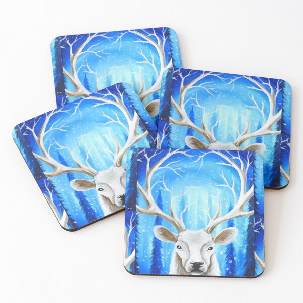 Item preview, White Stag designed and sold by Artful Creations Shop.