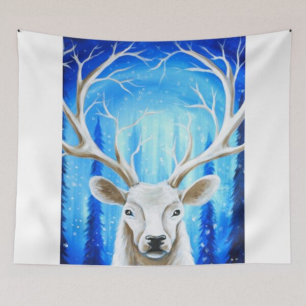 Item preview, White Stag designed and sold by Artful Creations Shop.