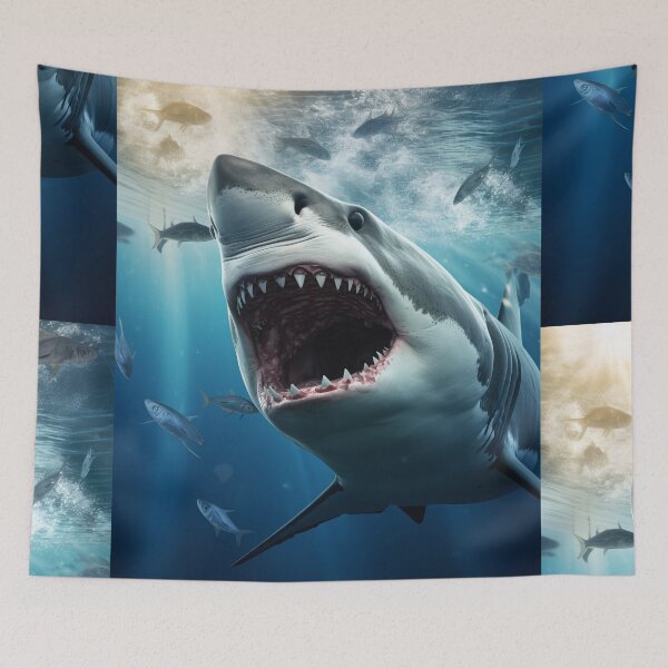 Item preview, Shark Attack: Fearsome Ocean Encounter designed and sold by Piotrek0001.
