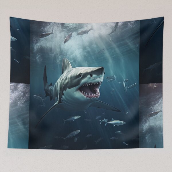 Item preview, Shark Attack: Fearsome Ocean Encounter designed and sold by Piotrek0001.