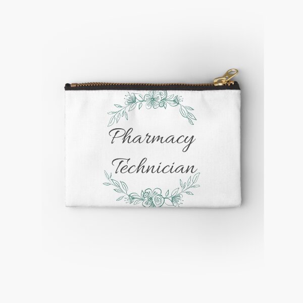 Item preview, Pharmacy Technician Green Flowers, Nature designed and sold by PharmDLight.