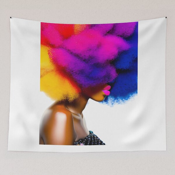 Item preview, RAINBOW AFRO designed and sold by RetroPlaceee.