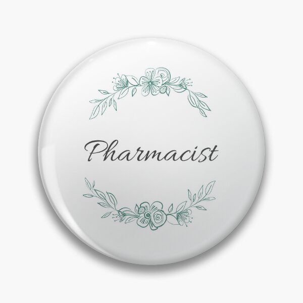 Item preview, Pharmacist Green Flowers, Nature designed and sold by PharmDLight.
