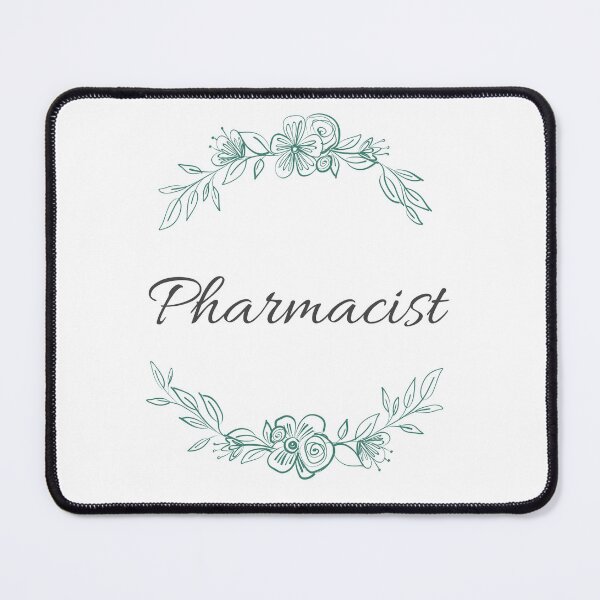 Item preview, Pharmacist Green Flowers, Nature designed and sold by PharmDLight.