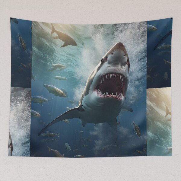 Item preview, Shark Attack: Fearsome Ocean Encounter designed and sold by Piotrek0001.