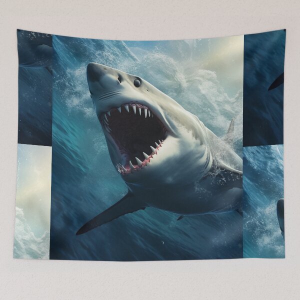 Item preview, Shark Attack: Fearsome Ocean Encounter designed and sold by Piotrek0001.