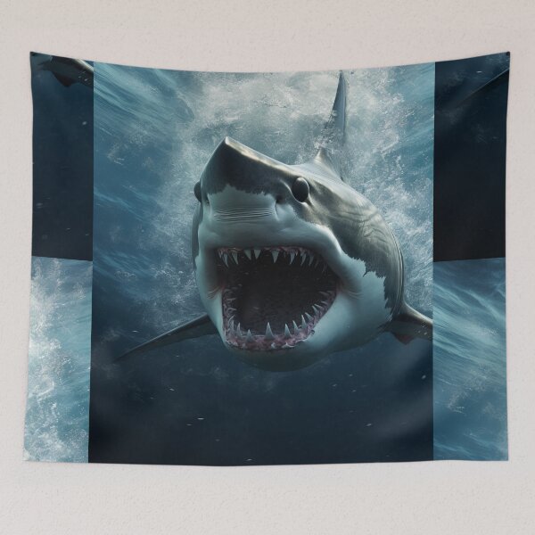 Item preview, Shark Attack: Fearsome Ocean Encounter designed and sold by Piotrek0001.