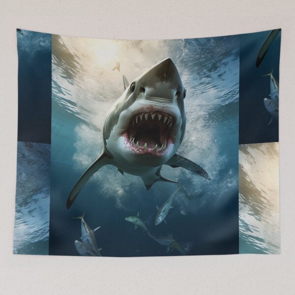 Item preview, Shark Attack: Fearsome Ocean Encounter designed and sold by Piotrek0001.