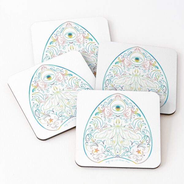 Item preview, Luna moth planchette  designed and sold by Amysartoffaces.
