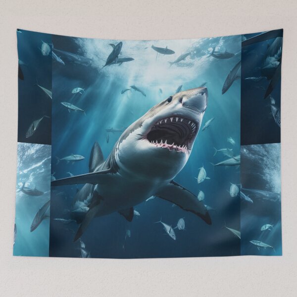 Item preview, Shark Attack: Fearsome Ocean Encounter designed and sold by Piotrek0001.