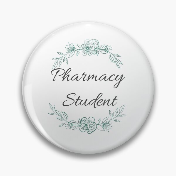 Item preview, Pharmacy Student Green Flowers, Nature designed and sold by PharmDLight.