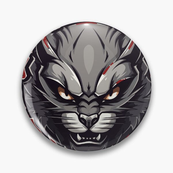 Item preview, angry cat head stickers designed and sold by Flo974.