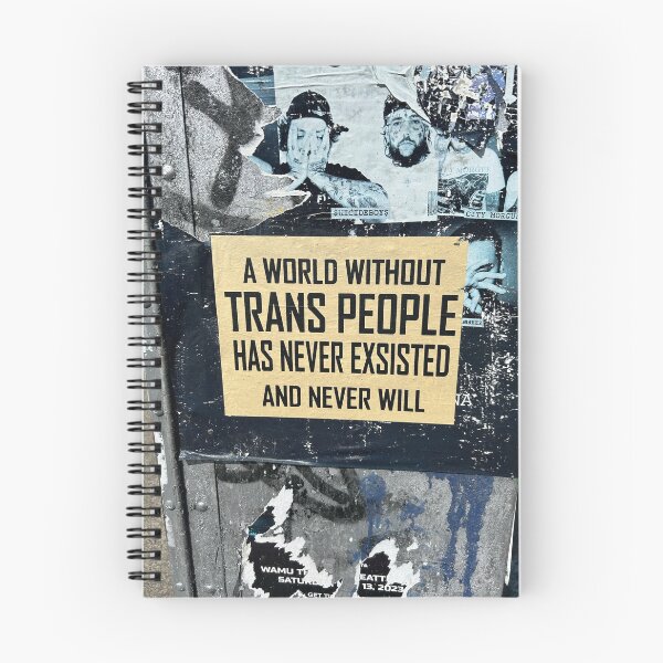 Item preview, a world without Trans People have never exsisted and never will designed and sold by aimforpeace.