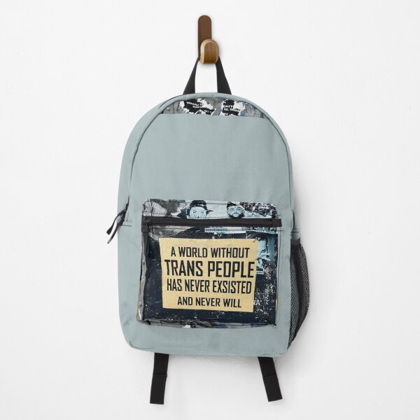Item preview, a world without Trans People have never exsisted and never will designed and sold by aimforpeace.