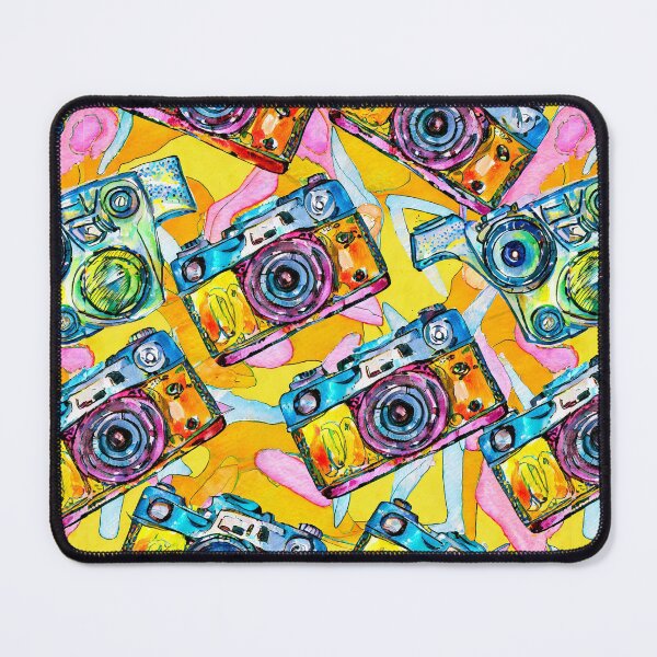 Item preview, Old School SLR Camera Pattern designed and sold by GooGooPop.